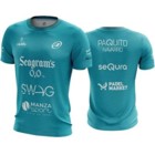 CAMISETA BULLPADEL MEIRA PAQUITO NAVARRO TURQUESA