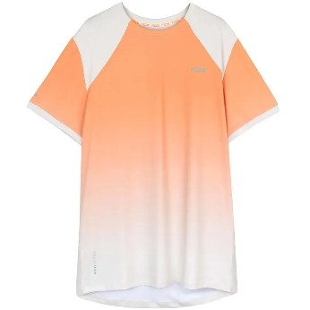 CAMISETA NOX PRO NARANJA DEGRADADO