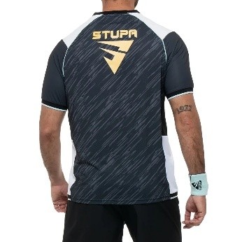 CAMISETA SIUX ELECTRA STUPA NEGRA