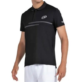 [206535] POLO BULLPADEL MENKAR NEGRO (M)