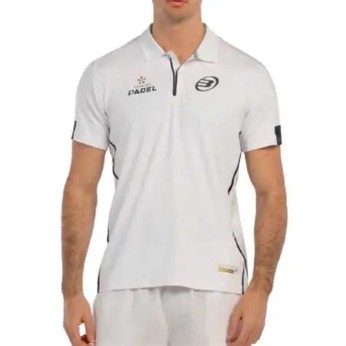 [206537] POLO BULPADEL BOGUE BLANCO PREMIER PADEL