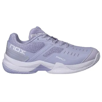 ZAPATILLAS NOX AT10 PRO PURPURA/BLANCO MUJER