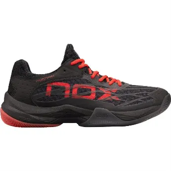 ZAPATILLAS NOX AT10 LUX NEGRO ROJO